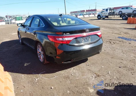 2013 Hyundai Azera из США, поврежденный, VIN KMHFH4JG2DA266542